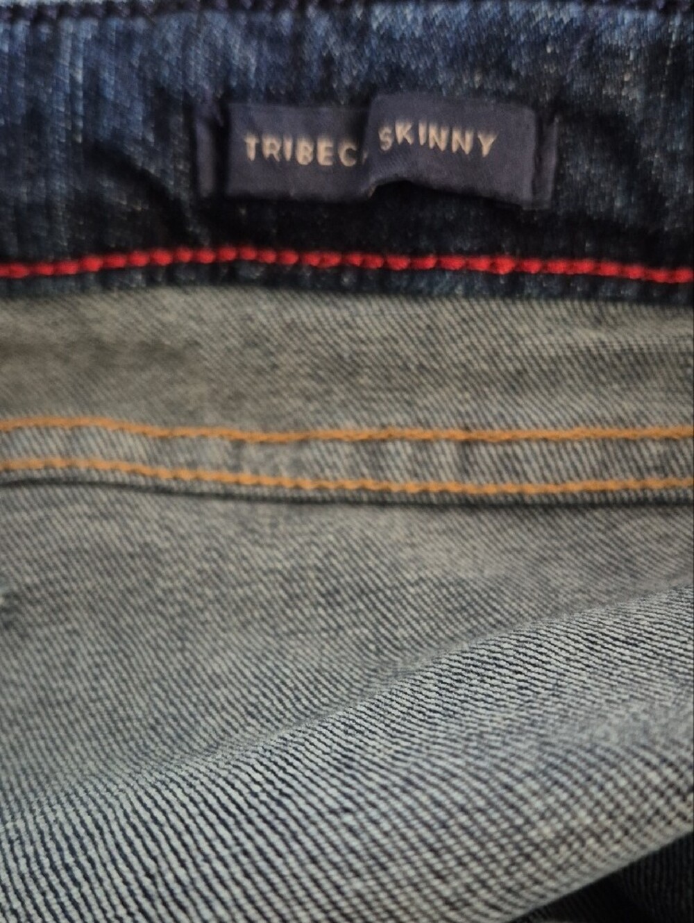 Tommy Hilfiger Women's Dark Blue Skinny Distressed Jeans - Picture 6 of 7